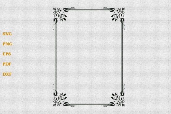 Download Floral Frame SVG Flower Border SVG - Frame svg Collection