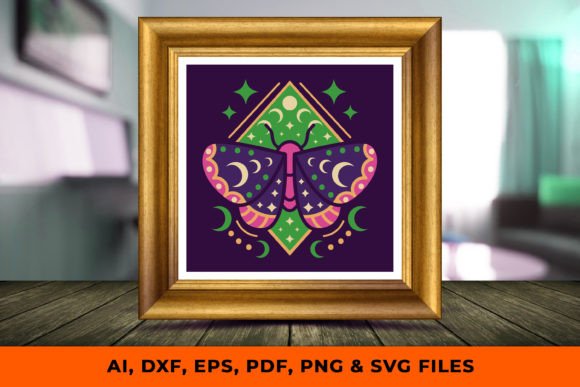 Download Celestial Moth 3D Shadow Box - Celestial moth 3d shadow box Collection