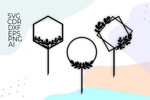 Download Cake Topper Frame Svg Files for Cricut - Frame svg Collection